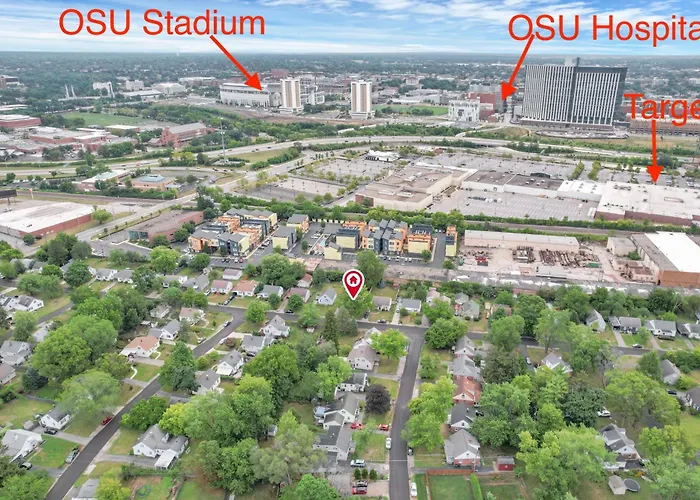 Housepitality - The Osu Hideaway - 4 Bedroom 5 Min From Osu Grandview Columbus
